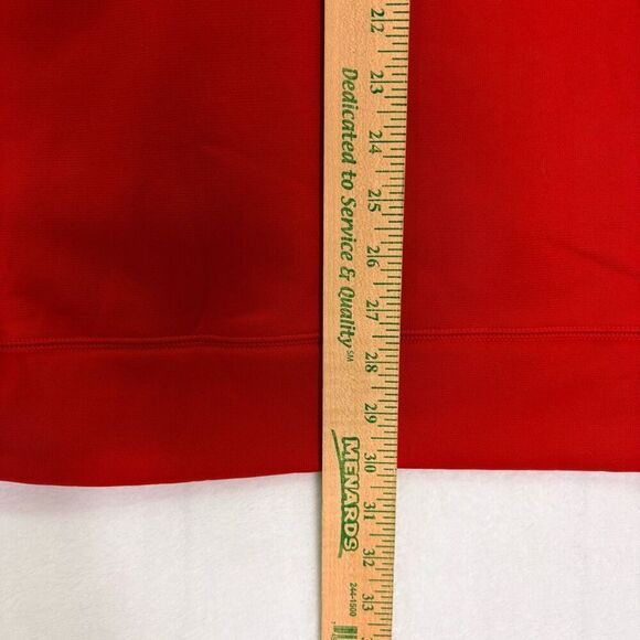 New Under Armour Hockey Red Fleece Lined Hooded Pullover Sweatshirt Men's XL - Picture 11 of 12